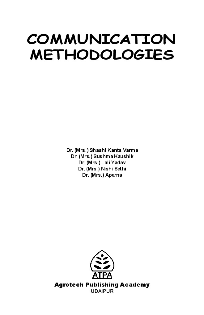 Communication Methodologies - Page 2