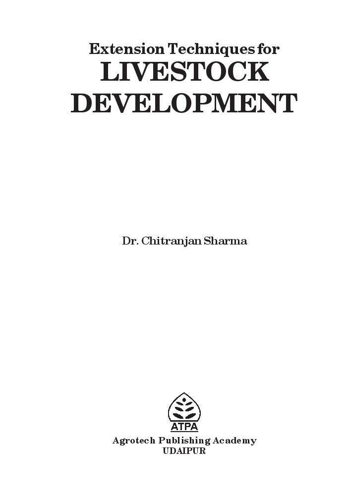 Extension Techniques for Livestock Development - Page 2