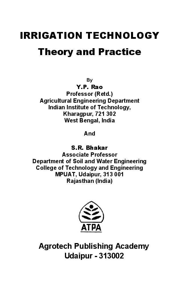 IRRIGATION TECHNOLOGY - Page 2