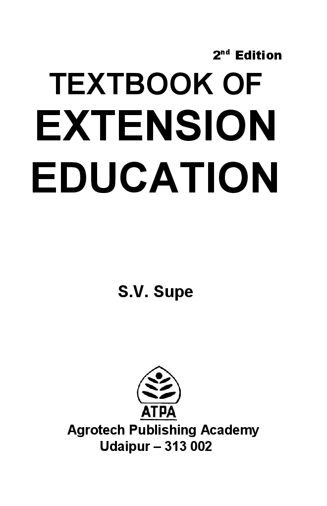 Textbook of Extension Education 2 Ed. - Page 2