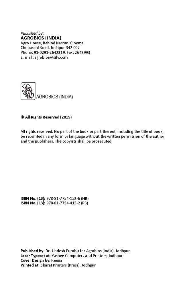 A Handbook of Soil, Fertilizer and Manure (2nd Ed.) (PB) - Page 5