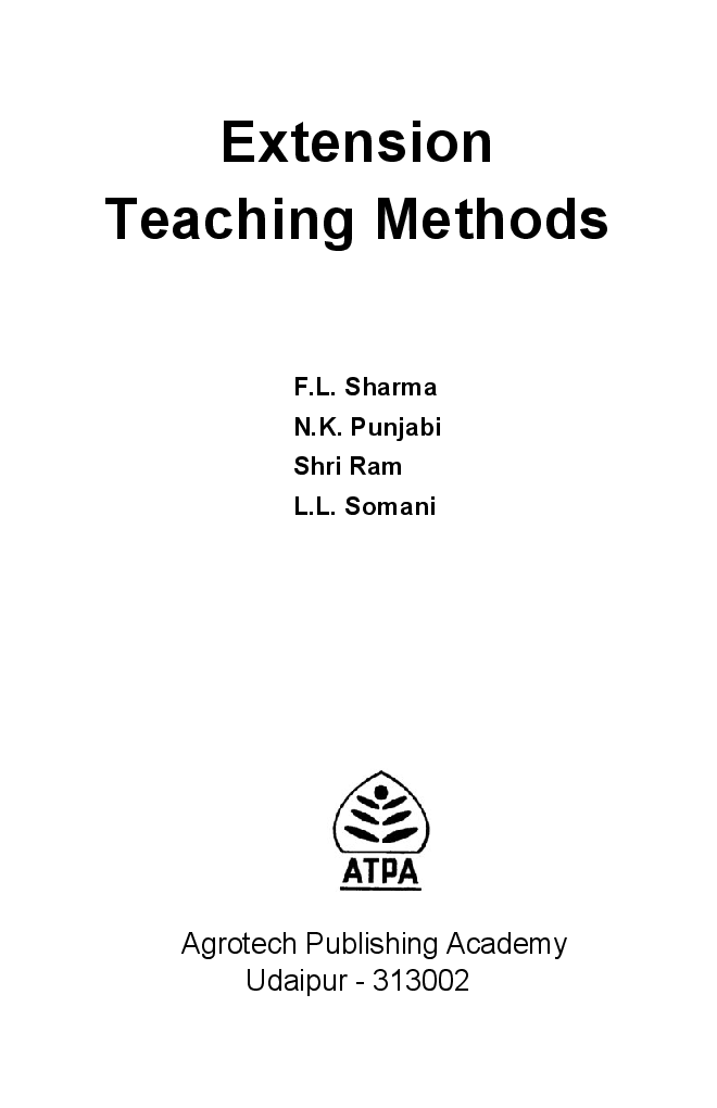 Extension Teaching Methods - Page 2