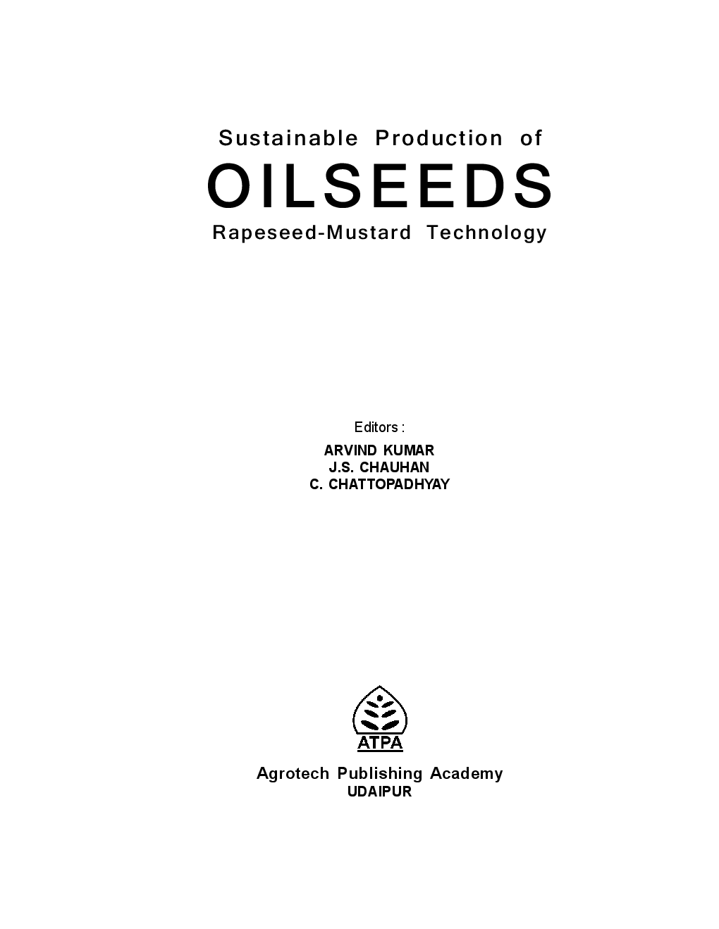 Sustainable Production of oilseeds Rapeseed-Mustard Technology - Page 2