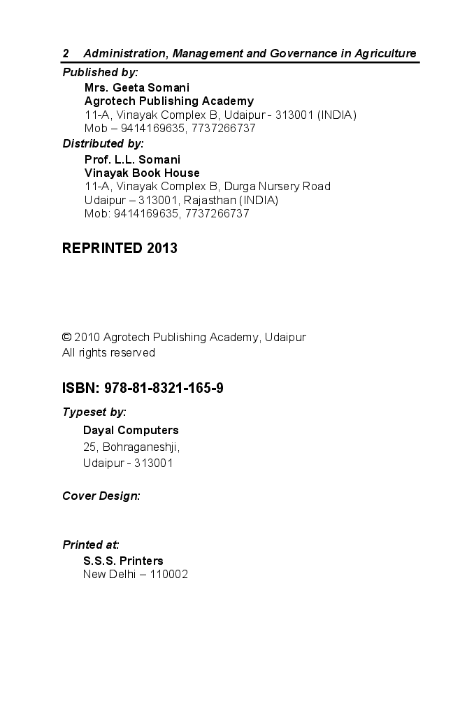 Administration , Management and governanance - Page 3