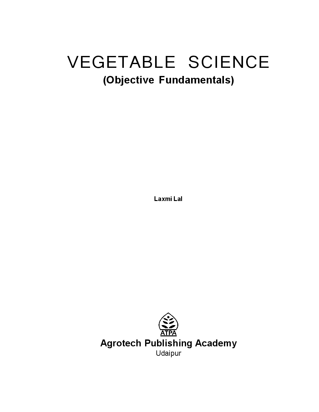 Vegetable Science : Objective Fundamental - Page 2