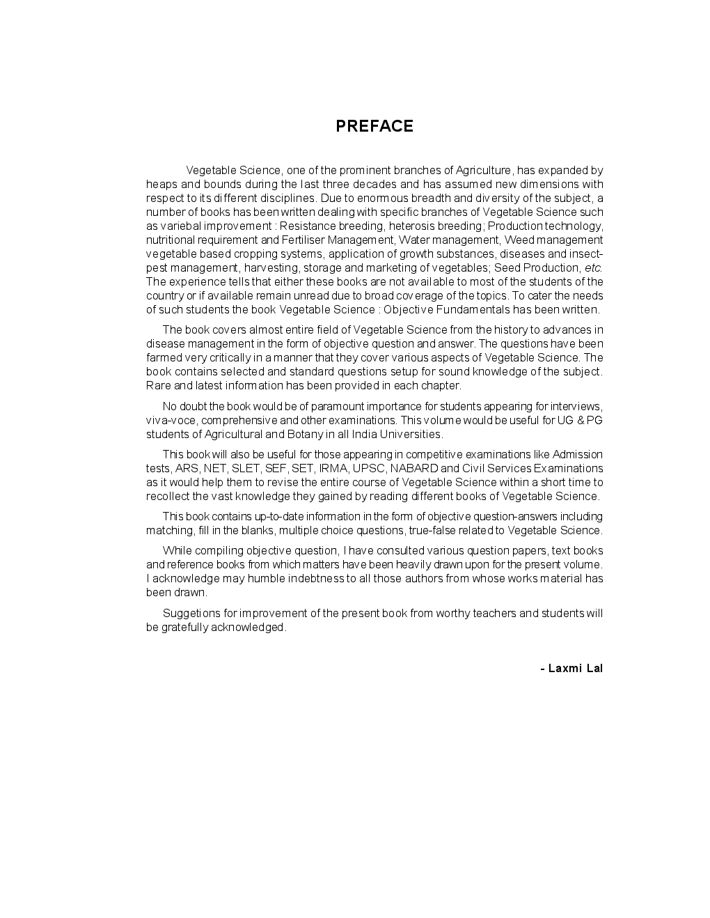 Vegetable Science : Objective Fundamental - Page 4