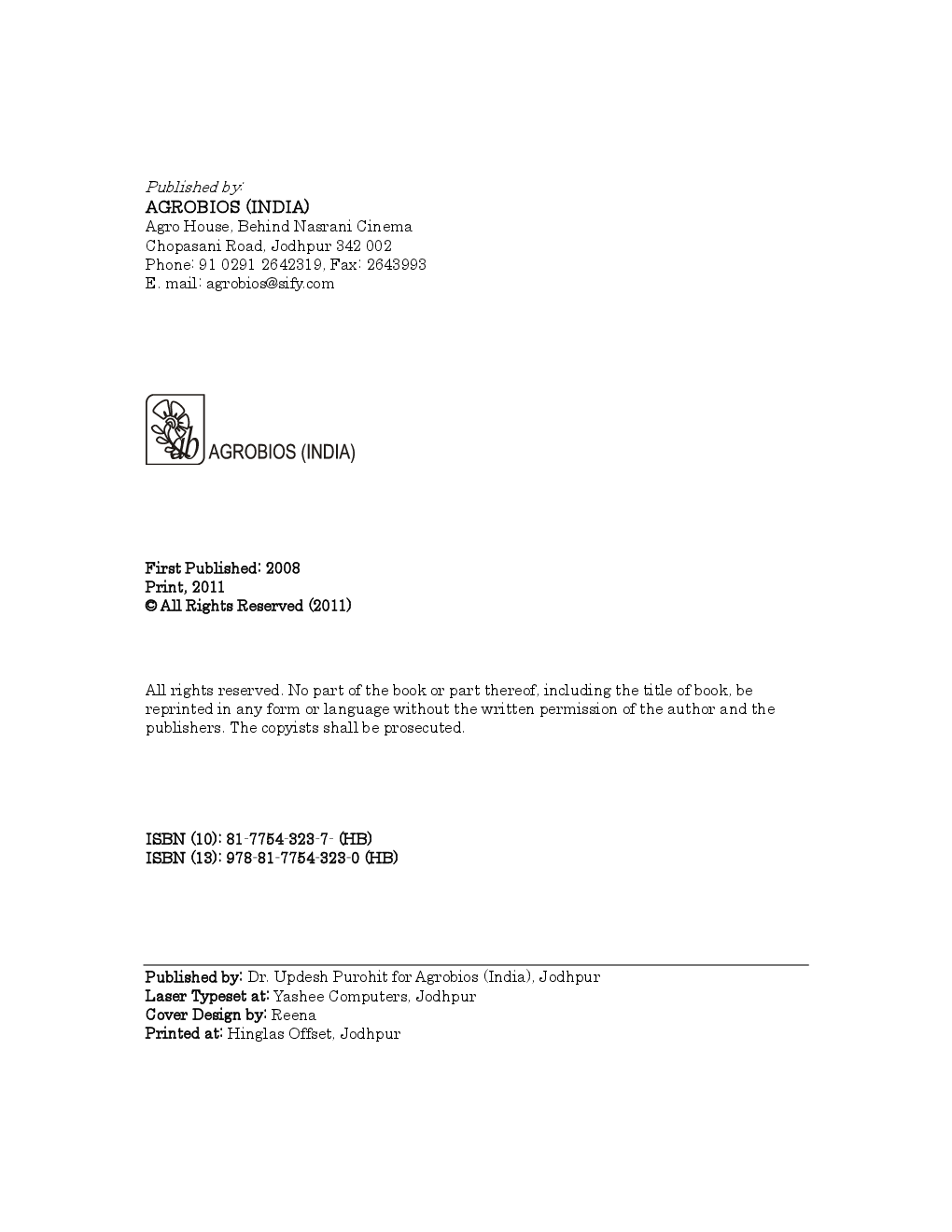 A Handbook on Mineral Nutrition and Diagnostic Techniques for Nutritional Disorders of Crops (HB) - Page 3