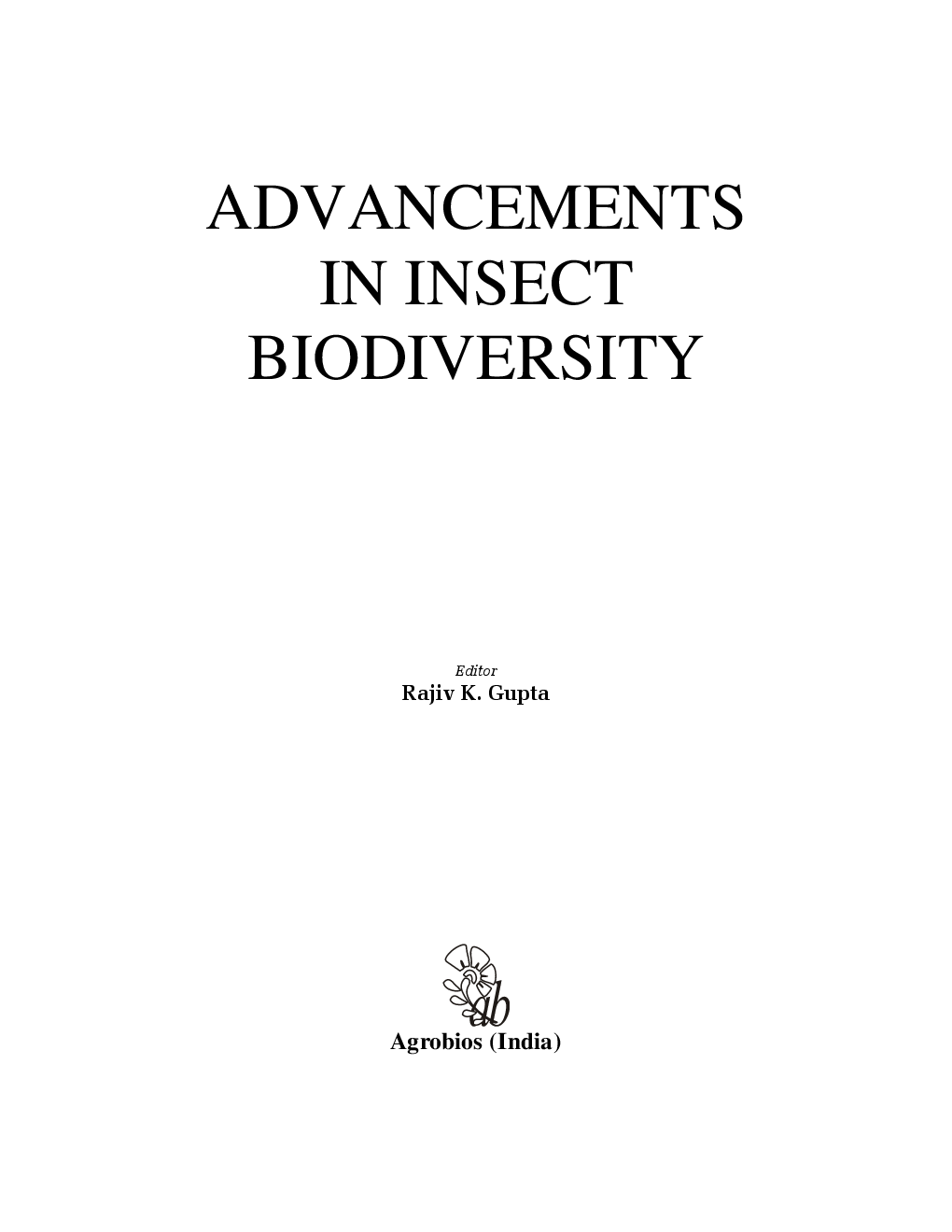 Advancements in Insect Biodiversity - Page 2