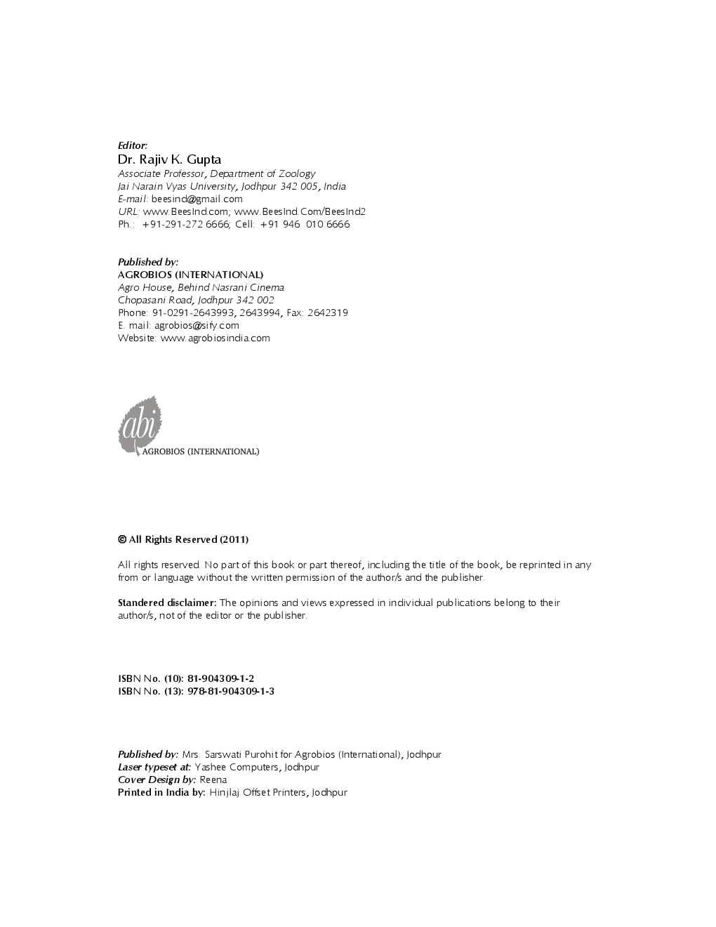 Advancements in Invertebrate Taxonomy and Biodiversity - Page 3