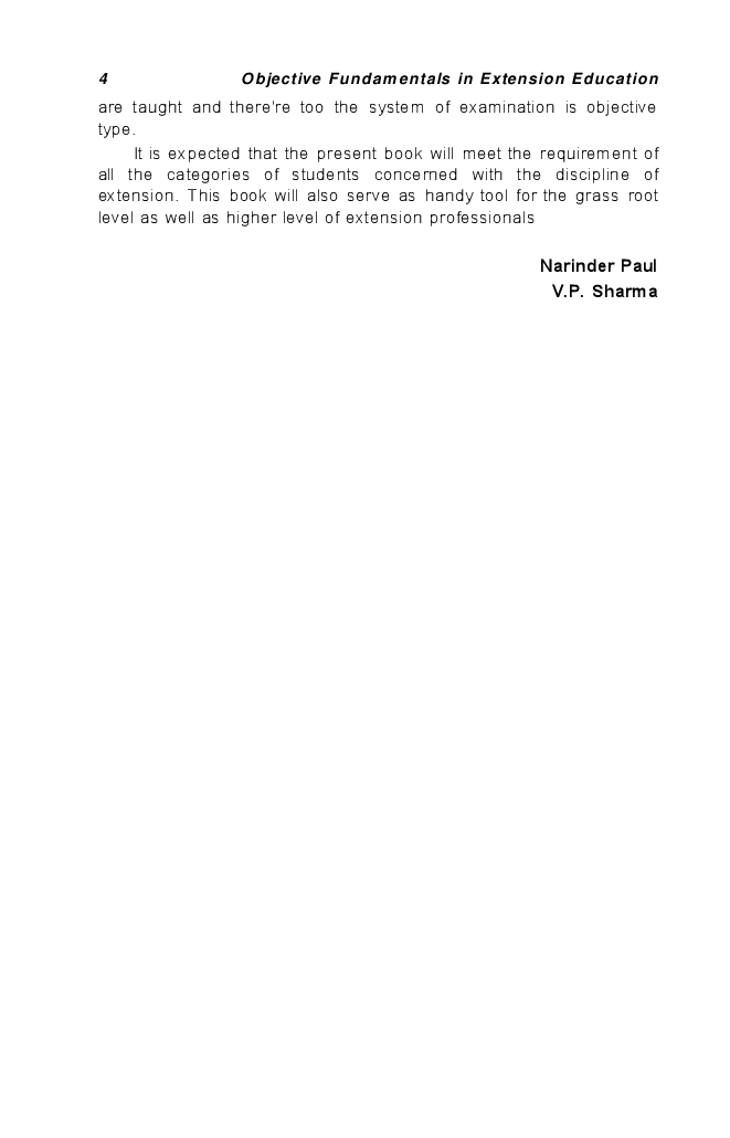 Objective Fundamentals for Professionals in Extension Education - Page 5