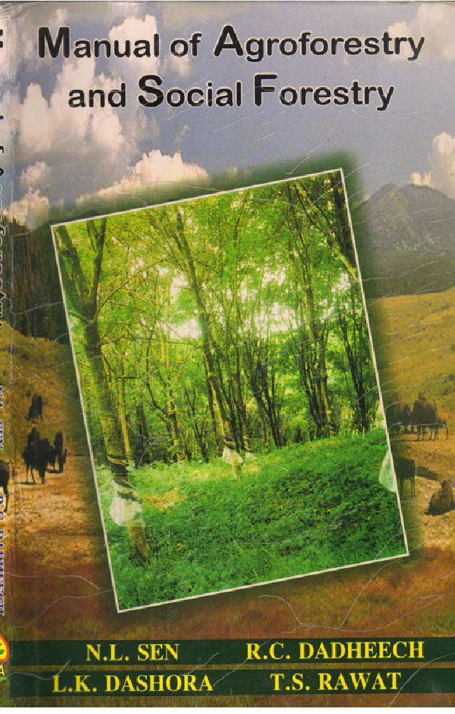 Manual of Agroforestry and Social Forestry - Page 1