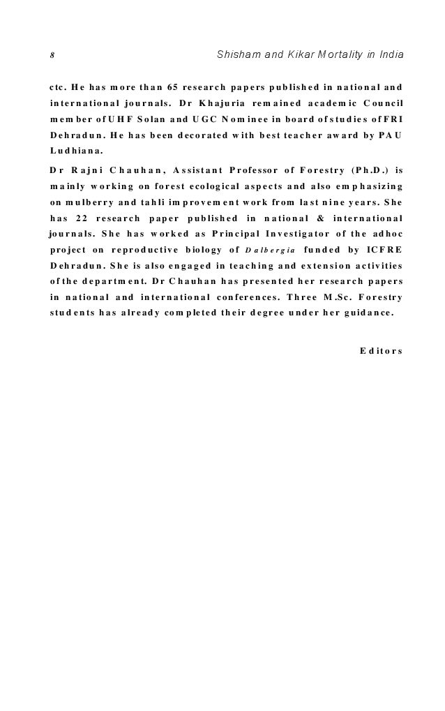 Shisham and Kikar Mortality - Page 5