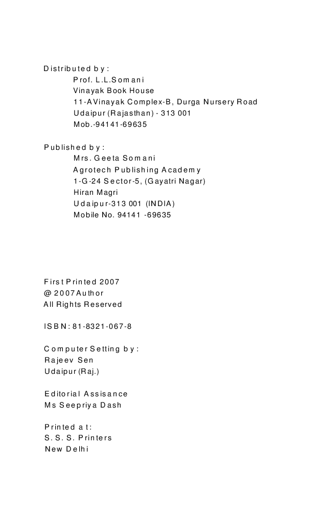Post Harvest Management of Horticultural Crops - Page 3
