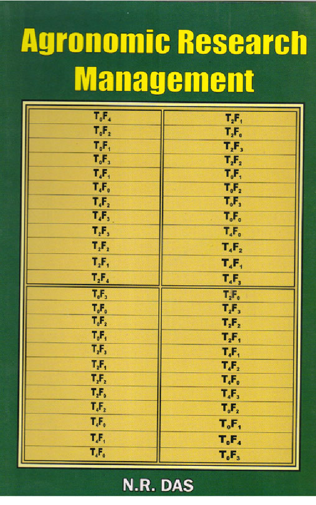 Agronomic Research Management - Page 1