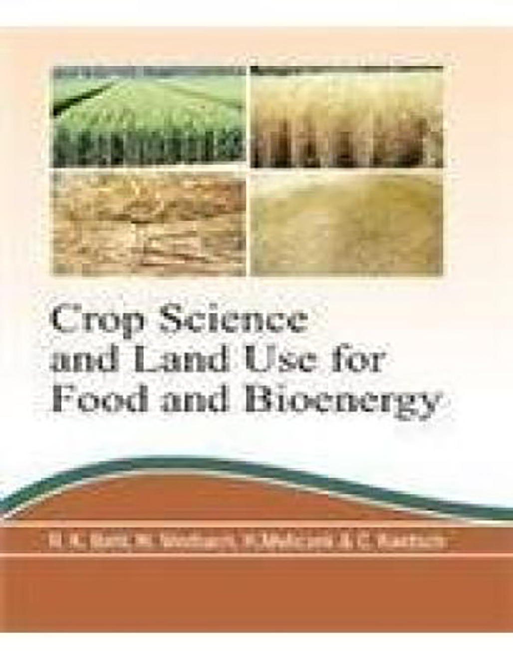 Crop Science and Land use for Food and Bioenergy - Page 1