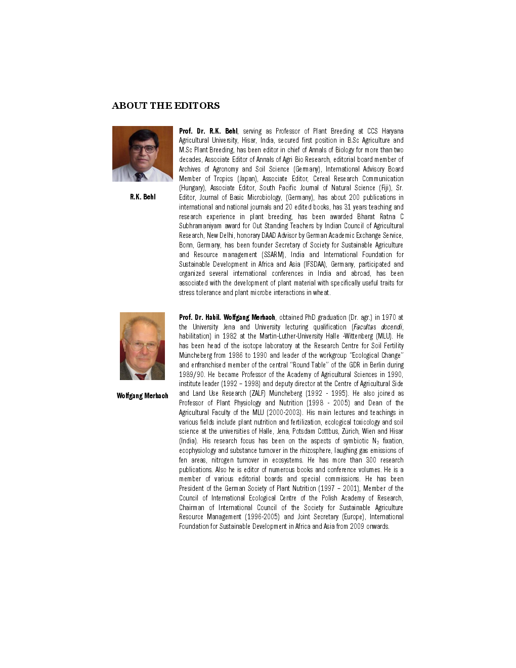 Crop Science and Land use for Food and Bioenergy - Page 4