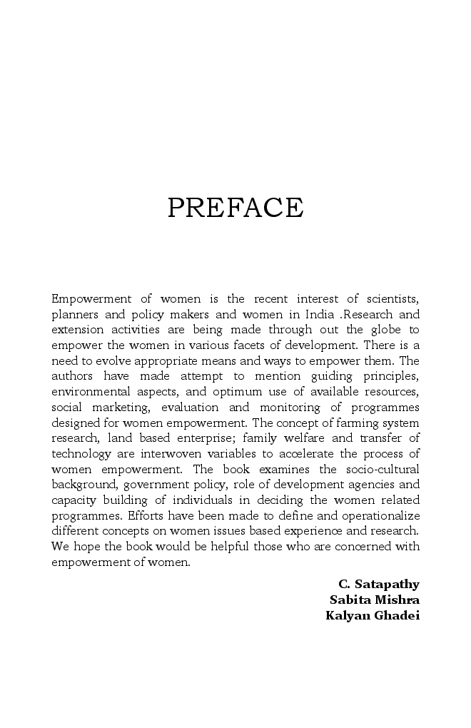 Empowerment of Women: Perception and Realities - Page 5