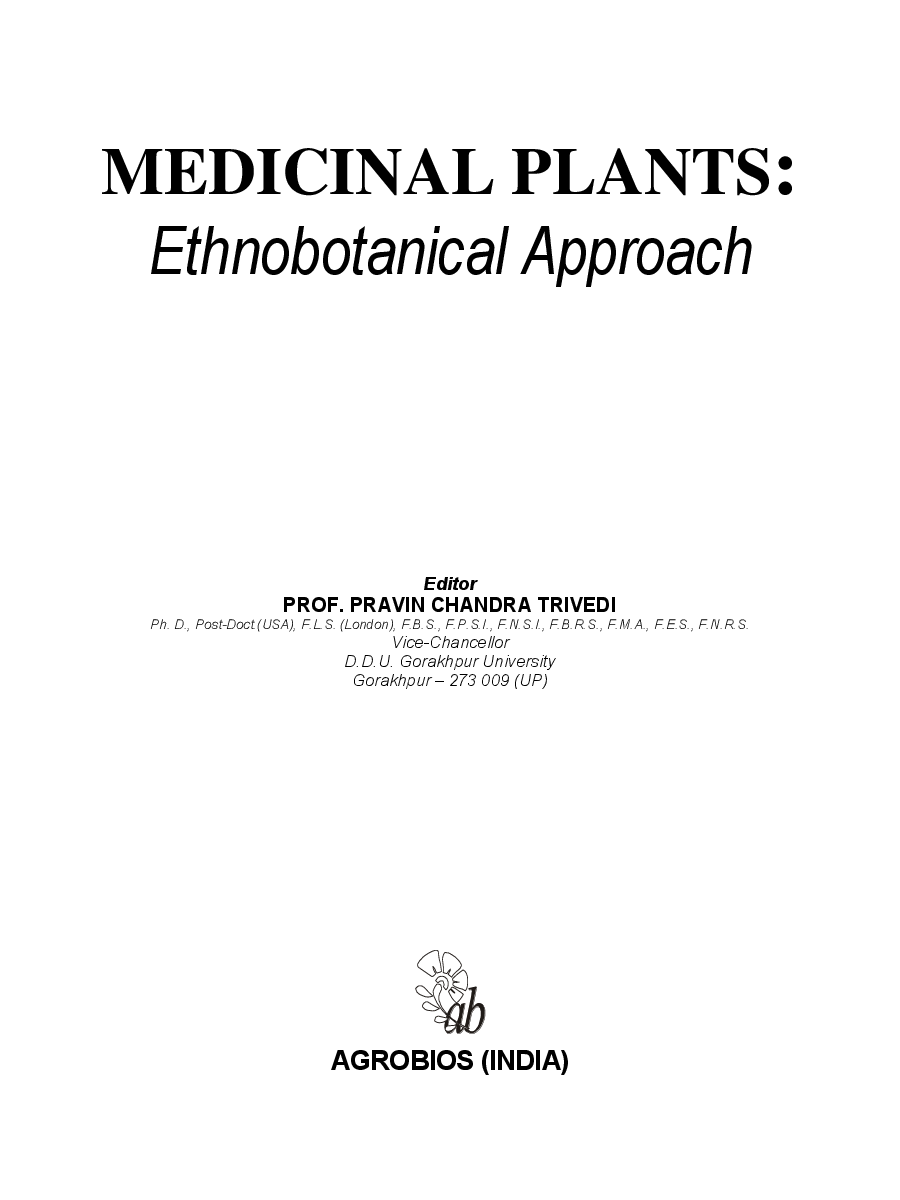 Medicinal Plants: Ethnobotanical Approach - Page 4