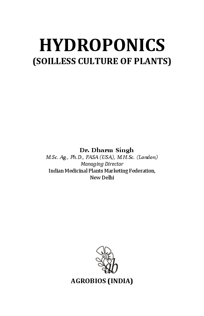 Hydroponics (Soilless Culture of Plants) - Page 2