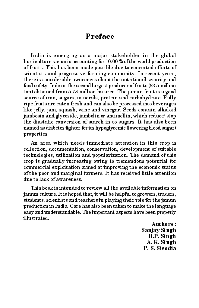 Jamun A Potential Fruit for Future - Page 4