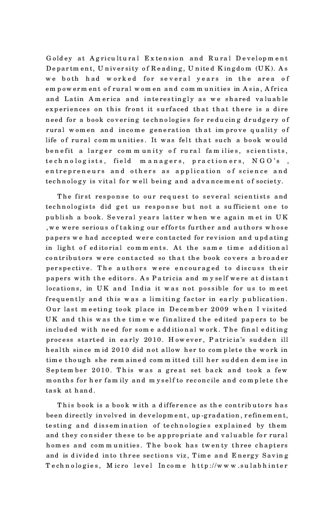 Technologies For Rural Homes And Communities - Page 5