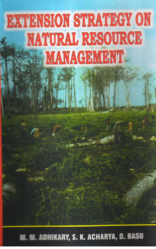 Extension Strategy on natural Resources Management - Page 1