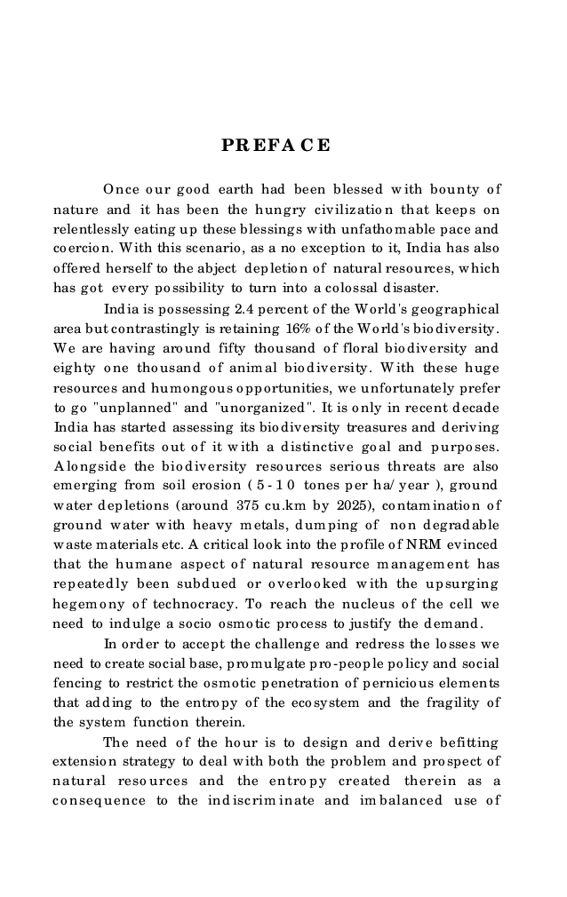 Extension Strategy on natural Resources Management - Page 4