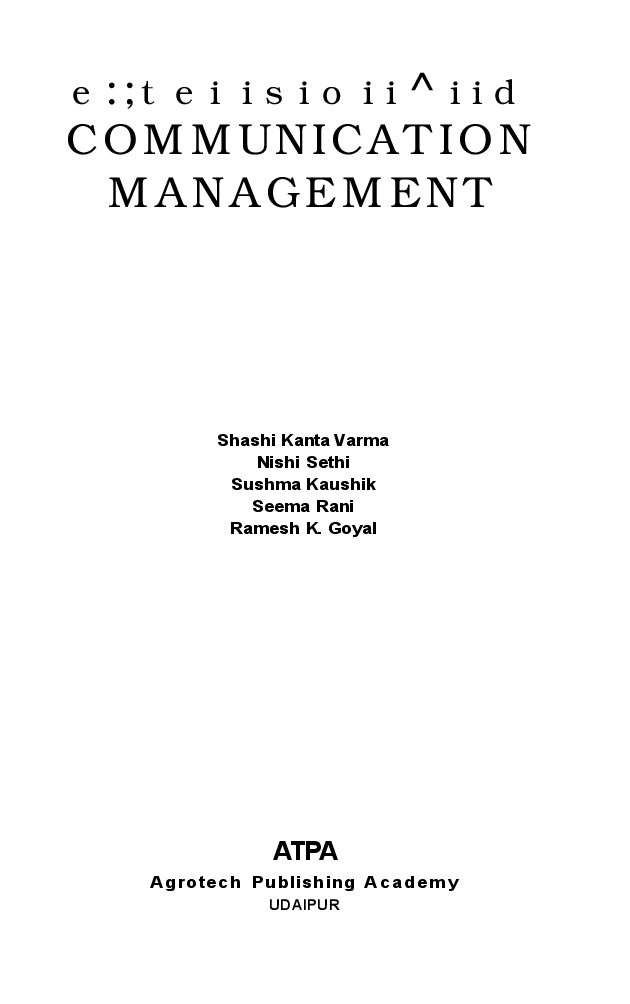 Extension and communication management - Page 2