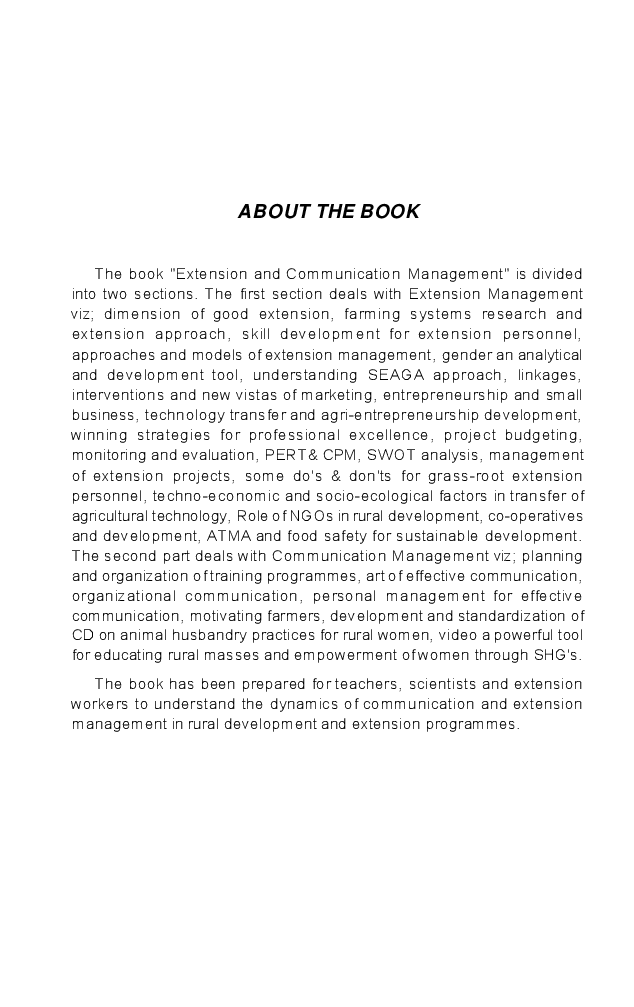 Extension and communication management - Page 5