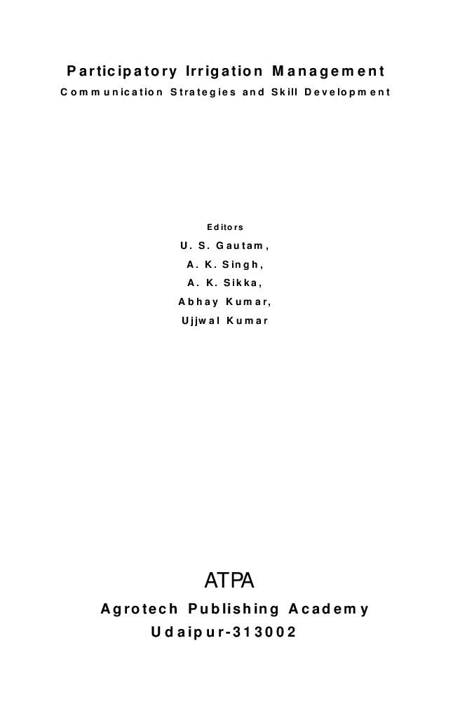 Participatory irrigation management - Page 2