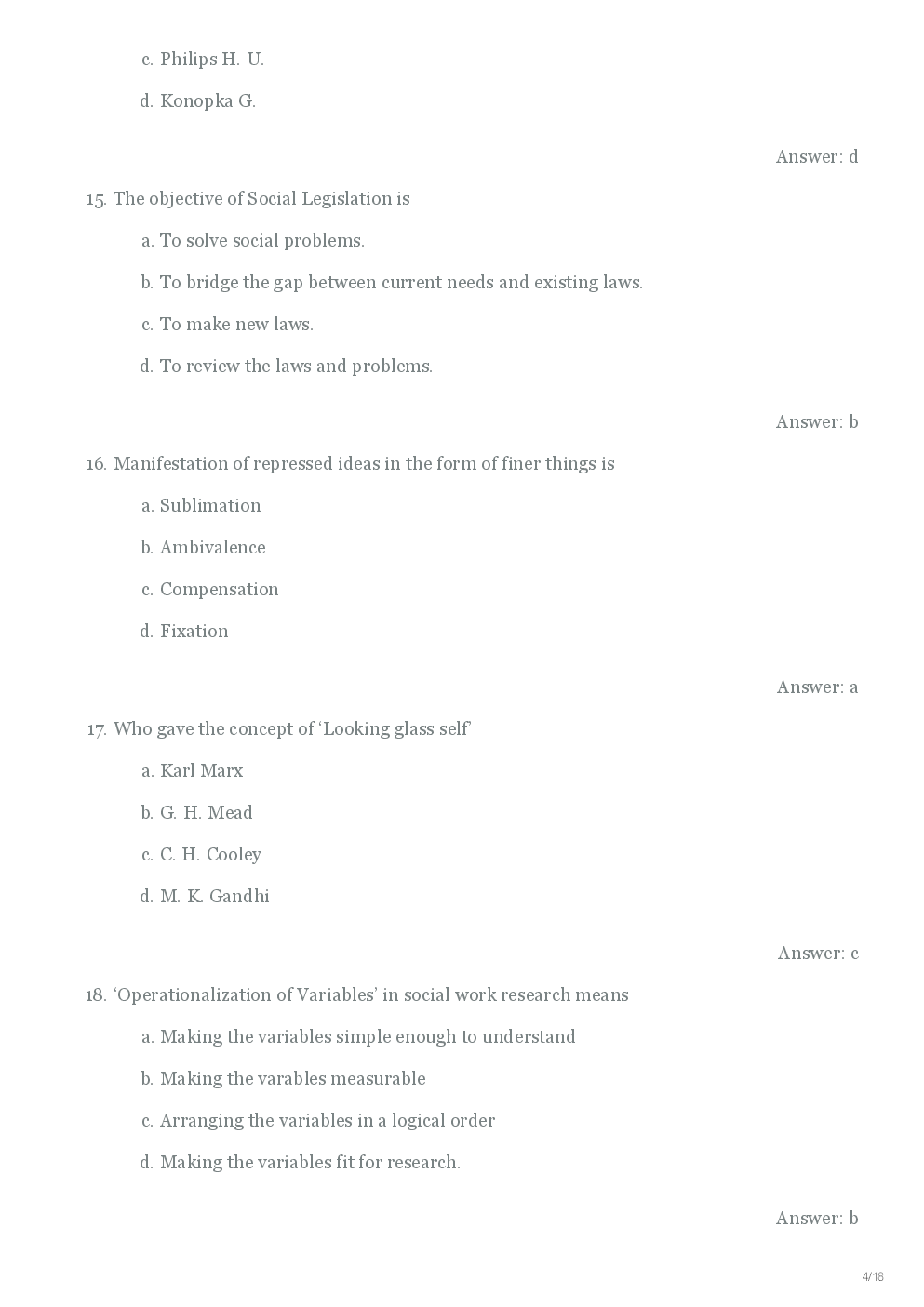 CBSE UGC NET Previous Year 2012-14 Solved Question Paper Social Work Paper-II (June-Dec) - Page 5