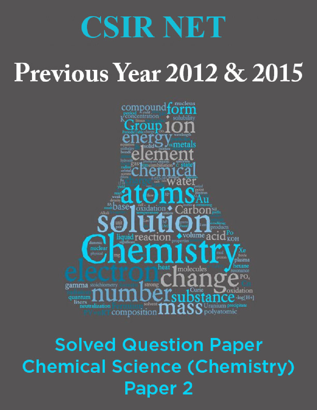 CSIR NET Previous Year 2012 And 2015 Solved Question Paper Chemical Science (Chemistry) Paper 2 - Page 1
