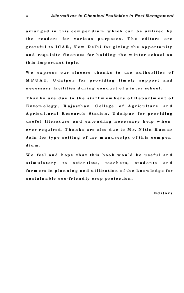 Alternatives to Chemical Pesticides in Pest Management - Page 5