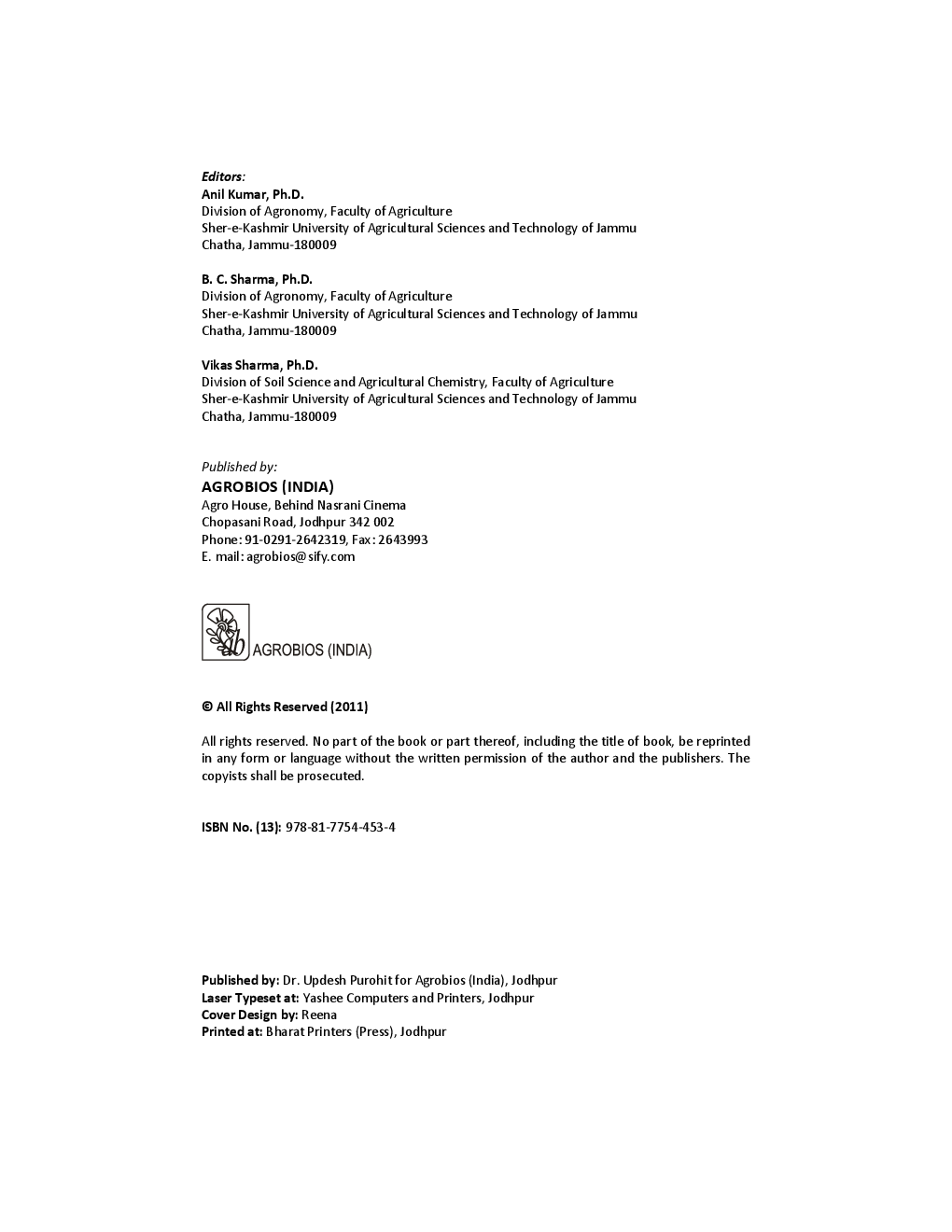 Sustainable Hill Agriculture: An Overview - Page 5