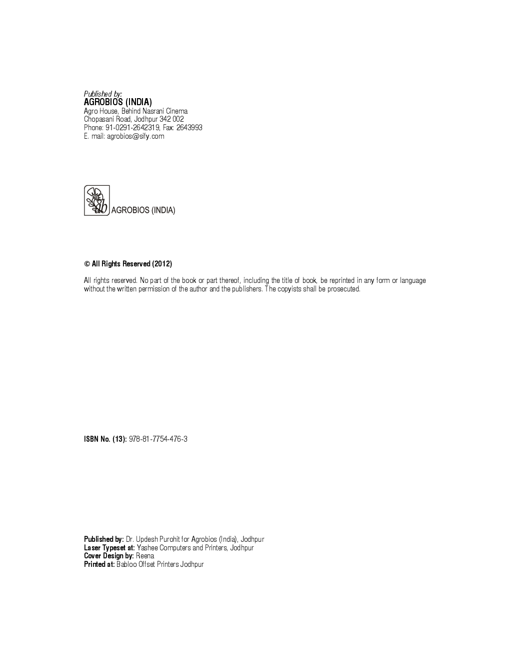 Seed Borne Diseases of Field Crops their Management - Page 3