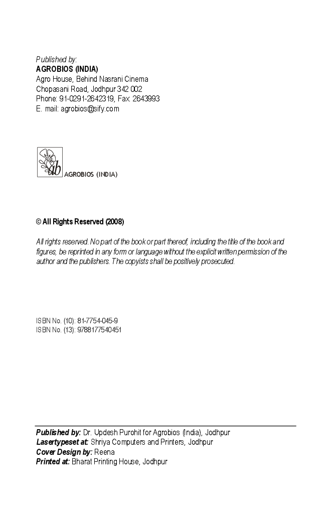 Multipurpose Tree Species: Research, Retrospect and Prospect - Page 5