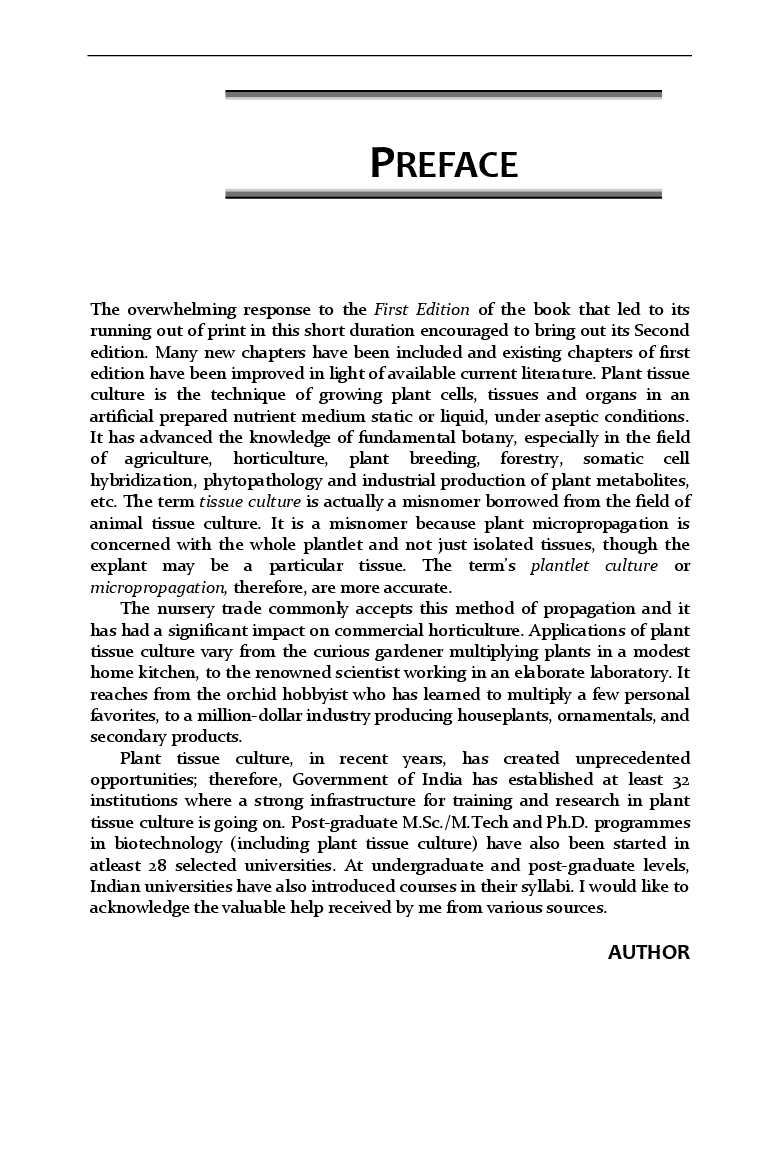 Methods In Plant Tissue Culture (3rd Ed.) - Page 5