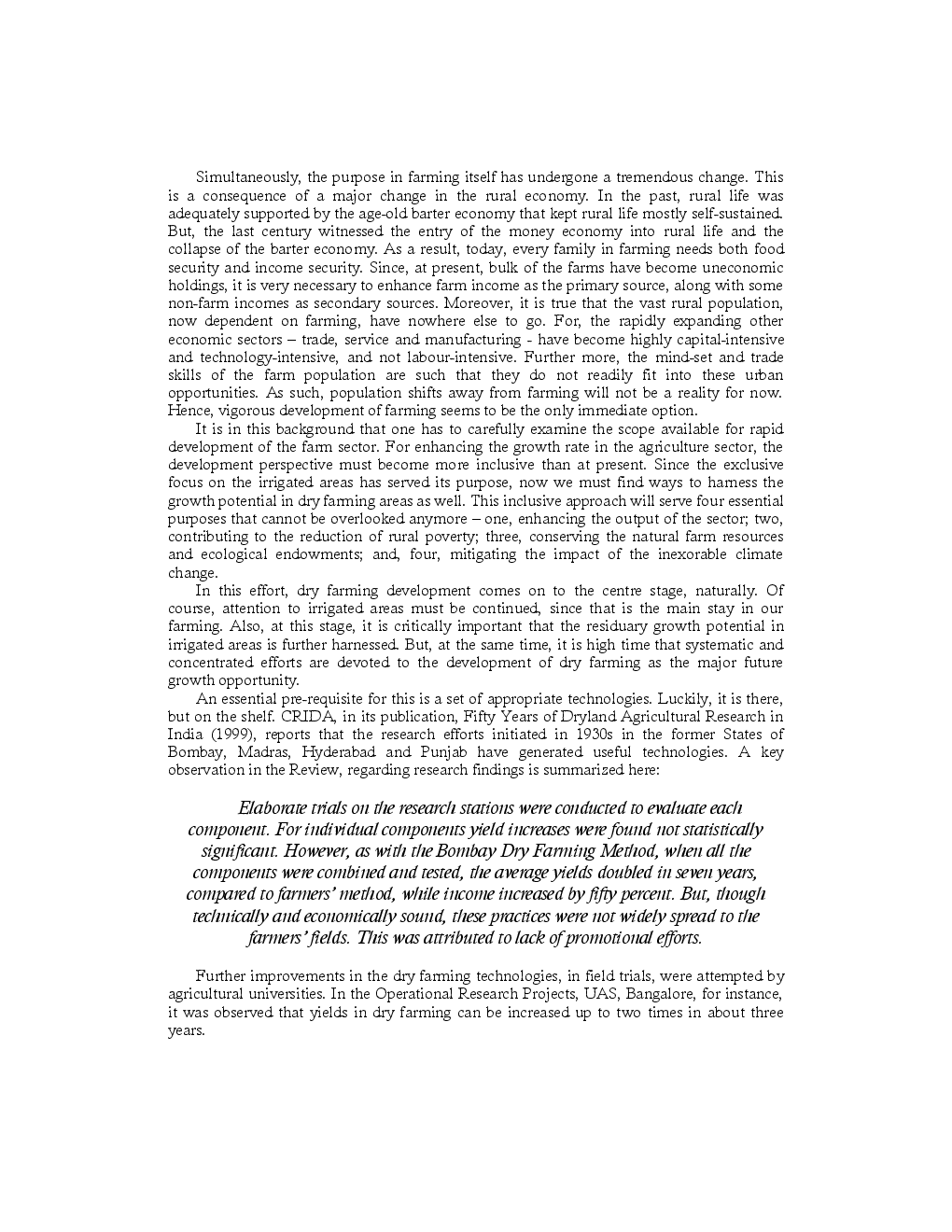 Natural Resources Management for Enhancement of Rainfed Agriculture - Page 5