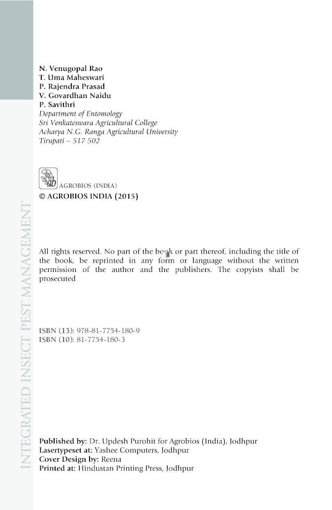 Integrated Insect Pest Management - Page 3