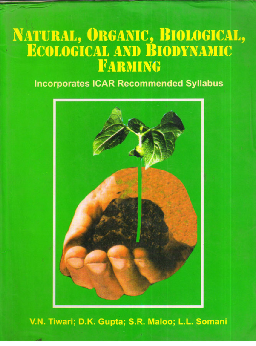 Natural, Organic, Biological, Ecological and Biodynamic Farming - Page 1