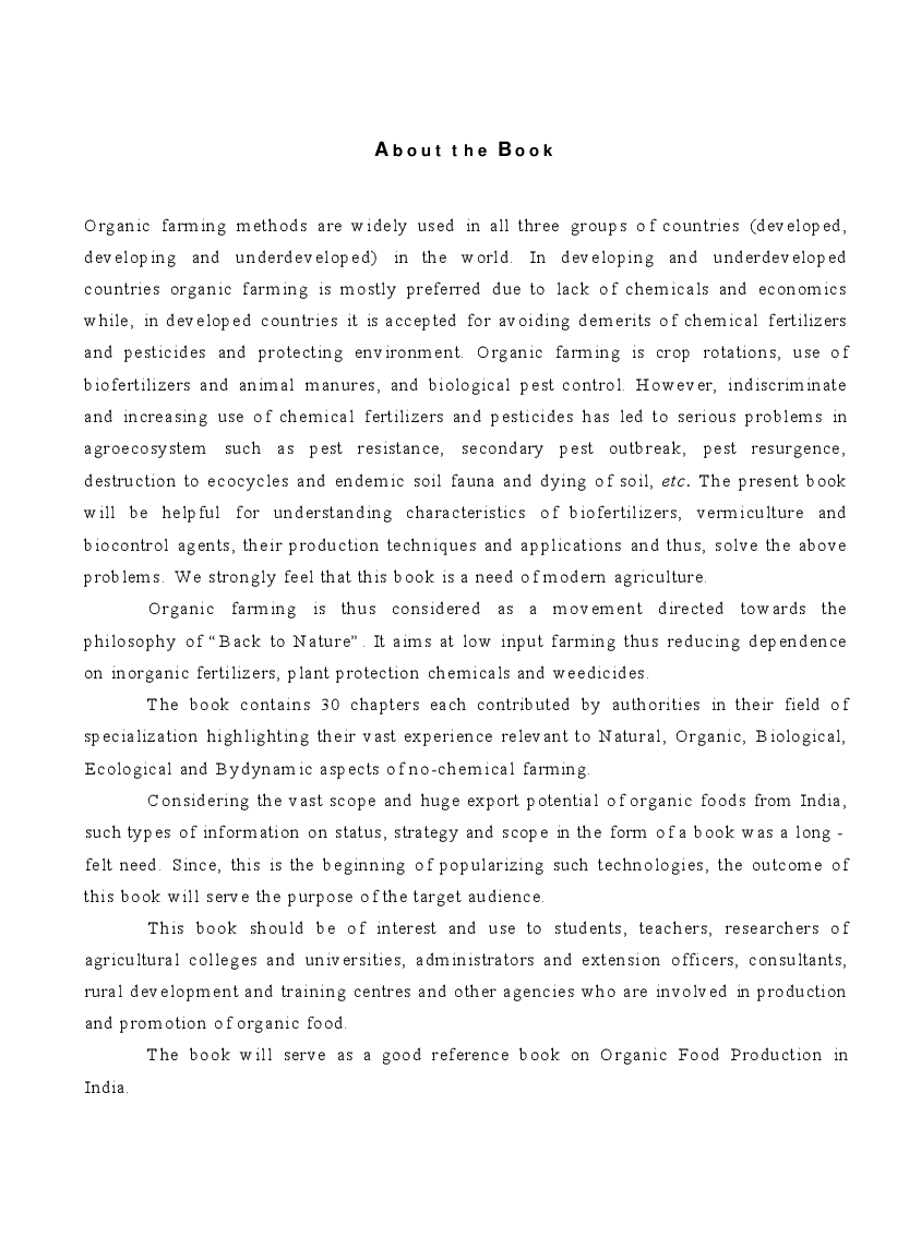 Natural, Organic, Biological, Ecological and Biodynamic Farming - Page 5