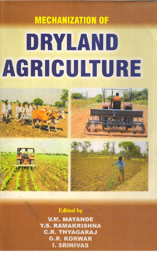 Mechanization of Dryland Agriculture - Page 1