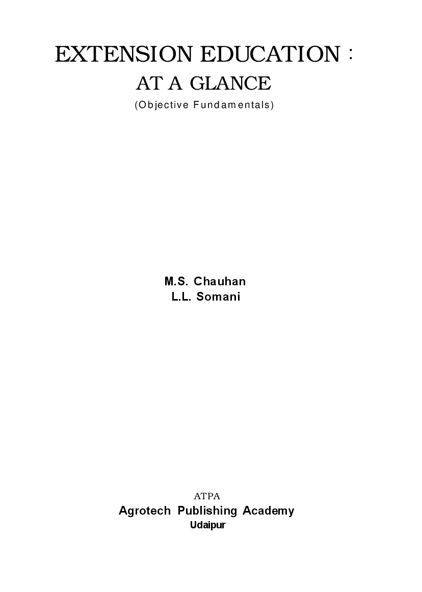 Extension Education at a Glance - Page 2