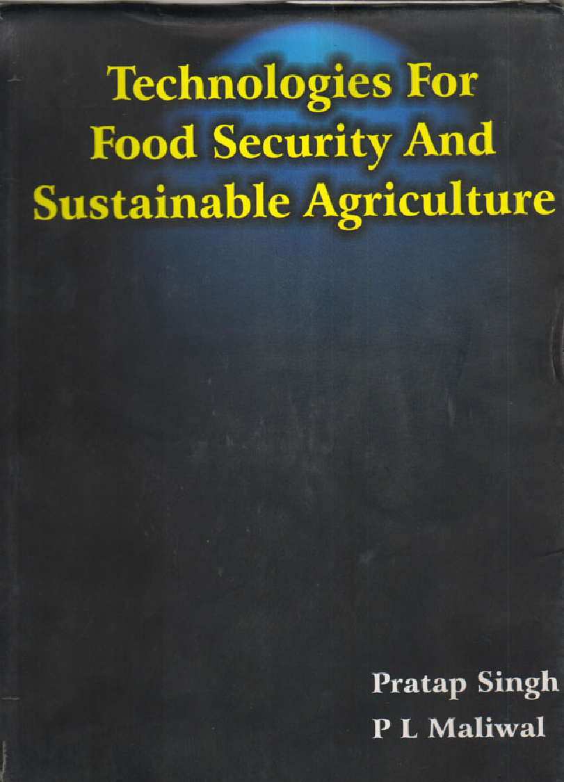 Technologies for Food Security and Sustainable Agriculture - Page 1