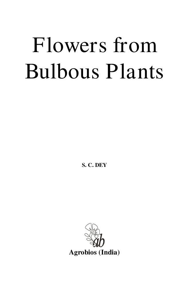 Flowers from Bulbous Plants - Page 4