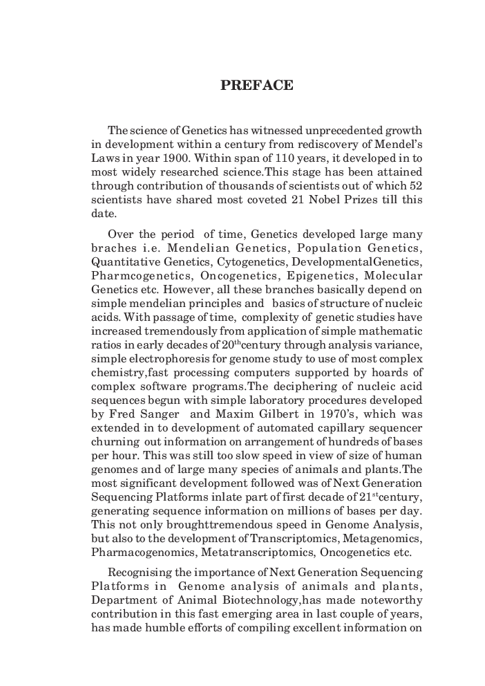 Whole Genome Sequencing in Animal and Plant Research - Page 4