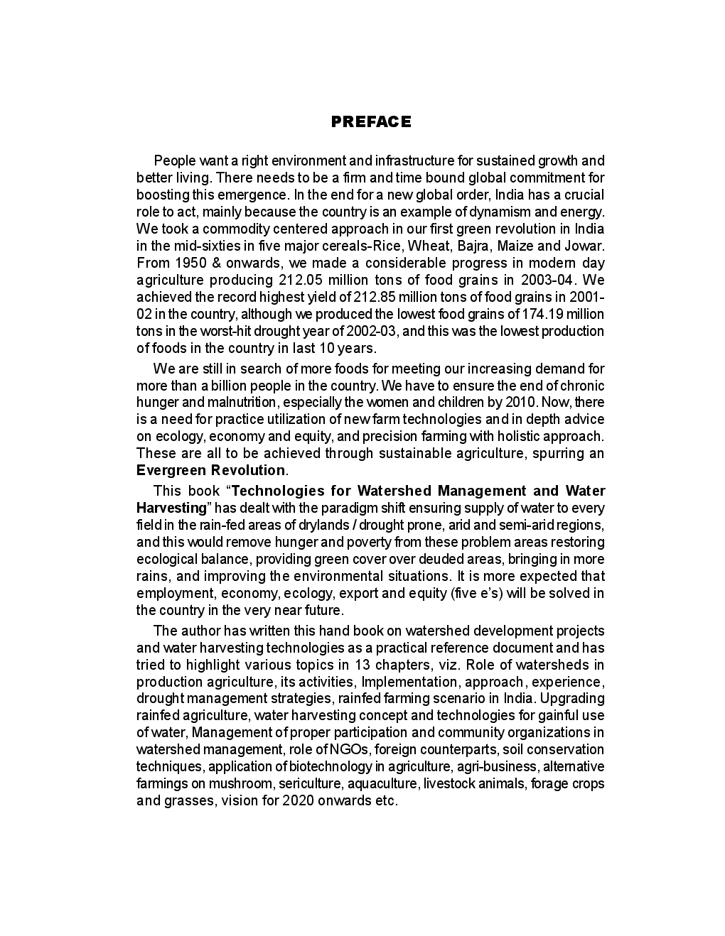 Water Harvesting And Watershed Management - Page 5