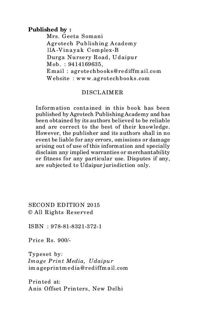 Management of Insect Pests of Horticultural Crops - Page 3