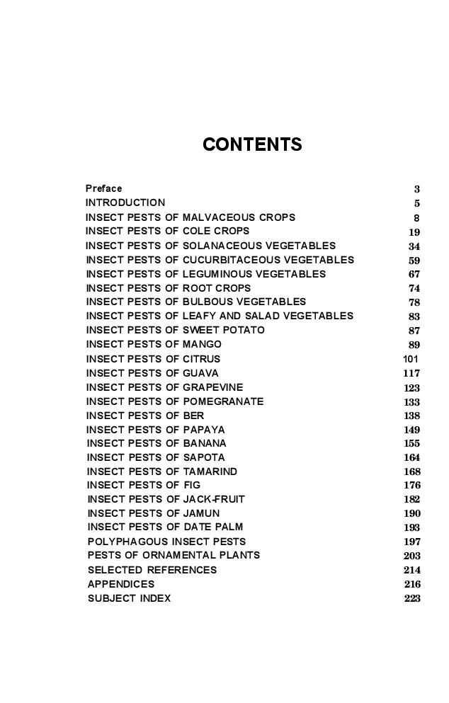 Management of Insect Pests of Horticultural Crops - Page 5