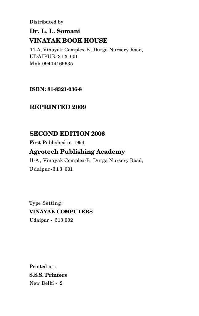 Handbook of Agroforestry - Page 3